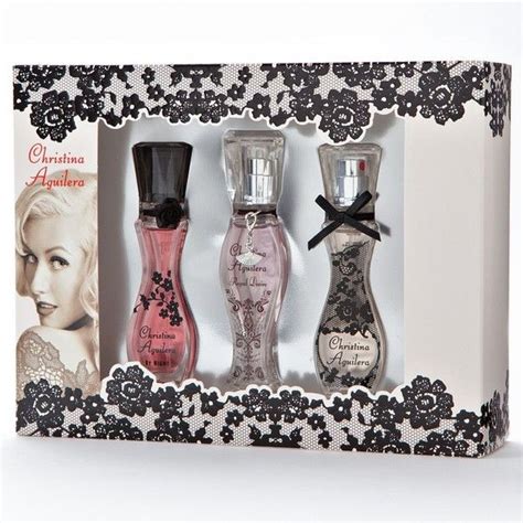 christina aguilera perfume set.